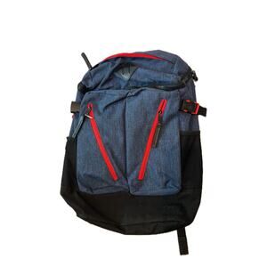 Matein Blue Black Padded Computer Skater Backpack
